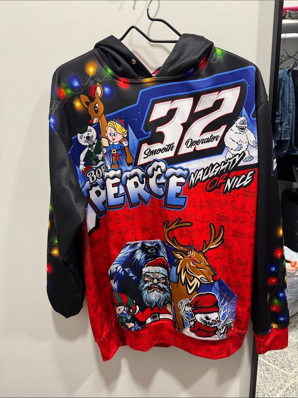 Men's Bobby Pierce Holiday  Pullover Hoodie - Smooth Operator 32